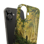 Landscape with a Hunter Valaam Island by Ivan Ivanovich Shishkin - iPhone Slim Case