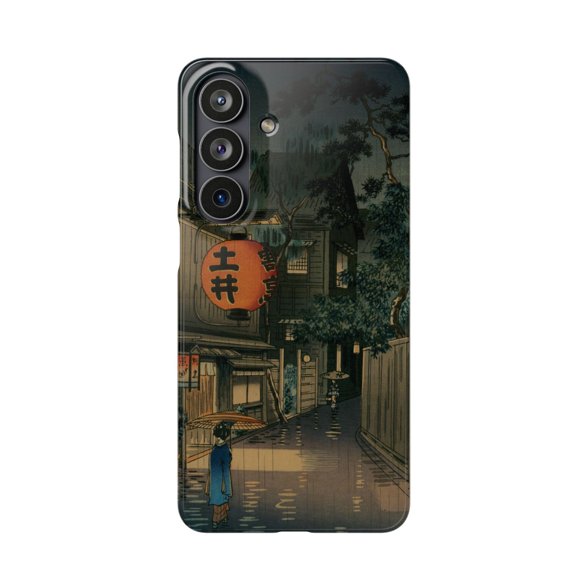 Evening at Ushigome by Tsuchiya Koitsu - Samsung Slim Case