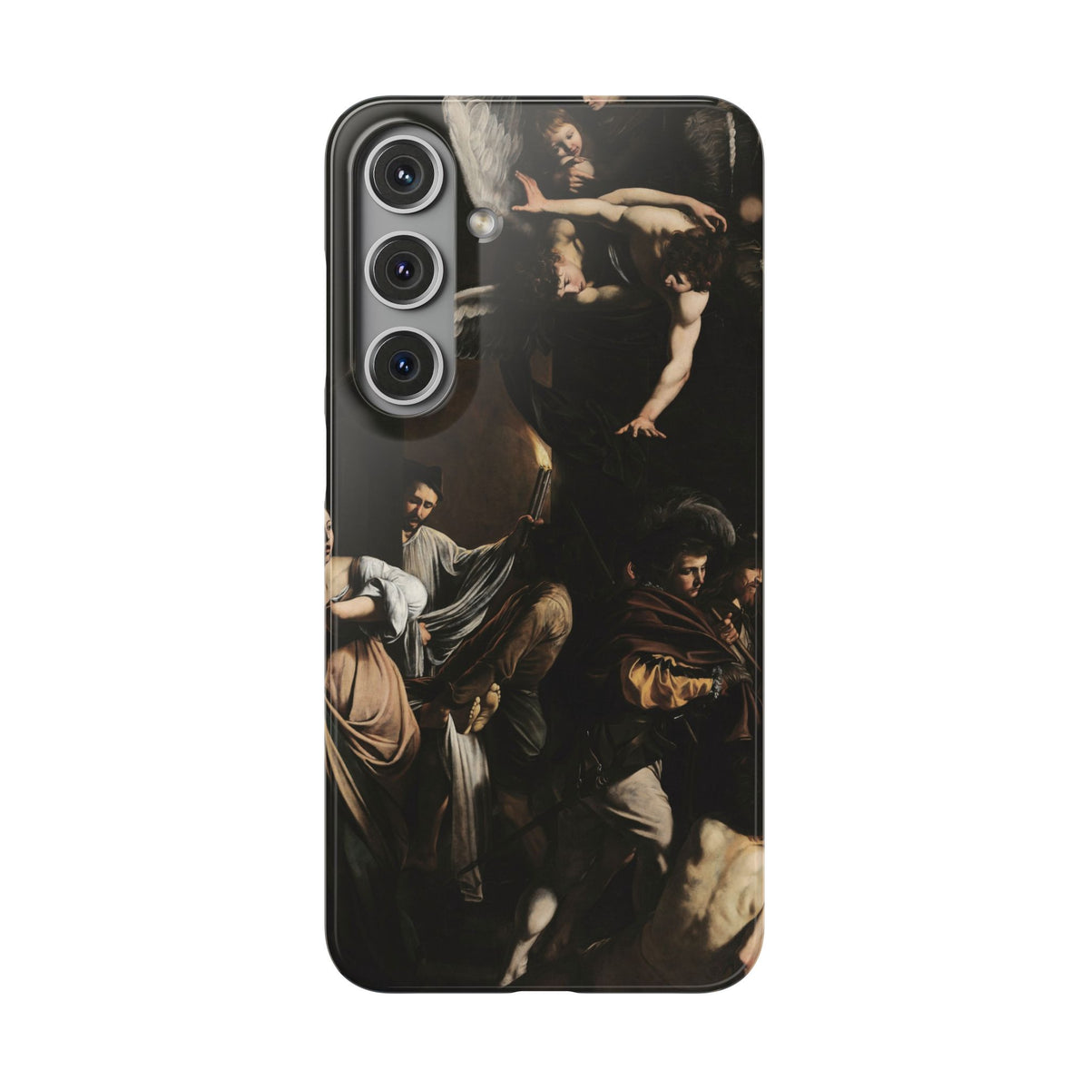 The Seven Works of Mercy by Caravaggio - Samsung Slim Case