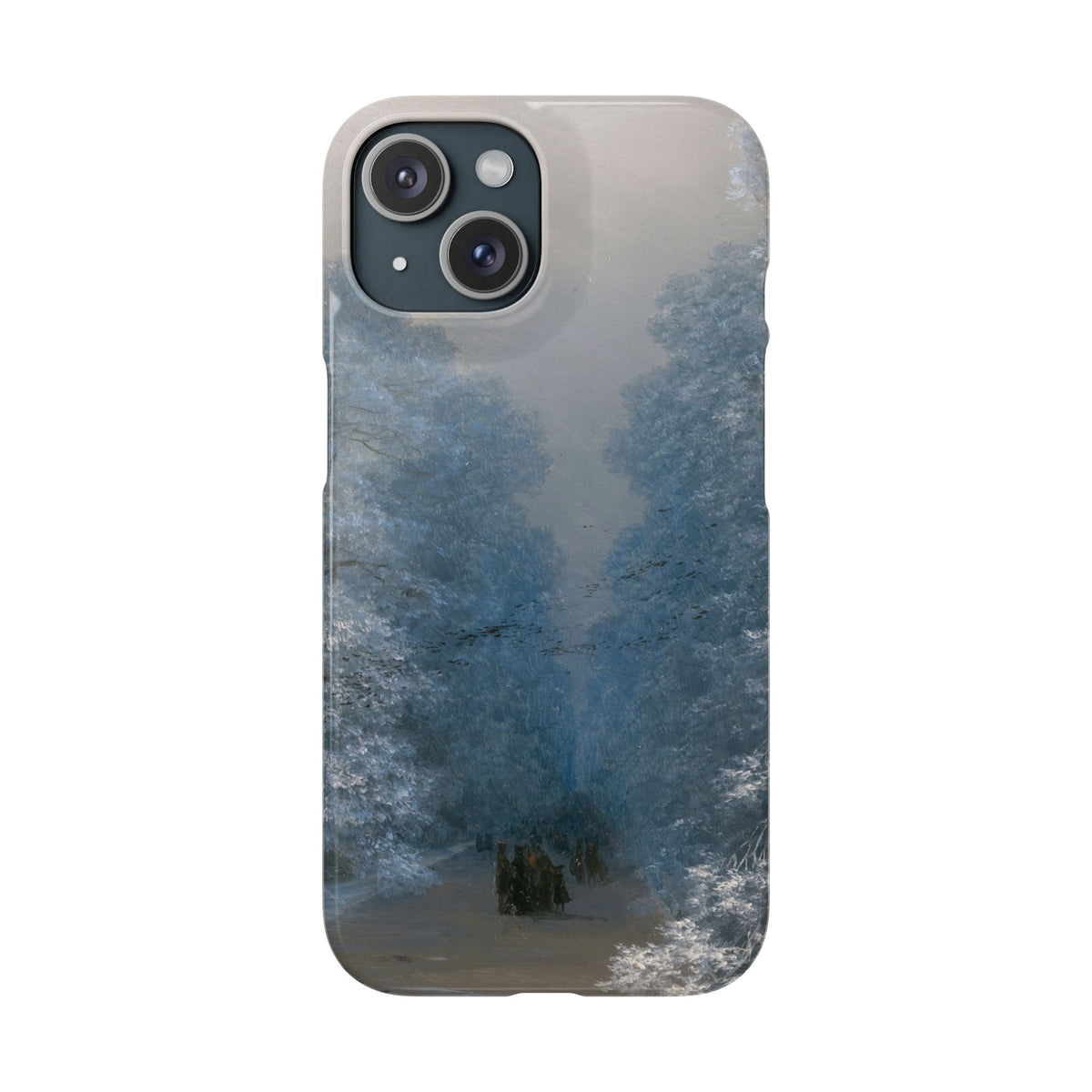 Winter Landscape by Ivan Aivazovsky - iPhone Slim Case
