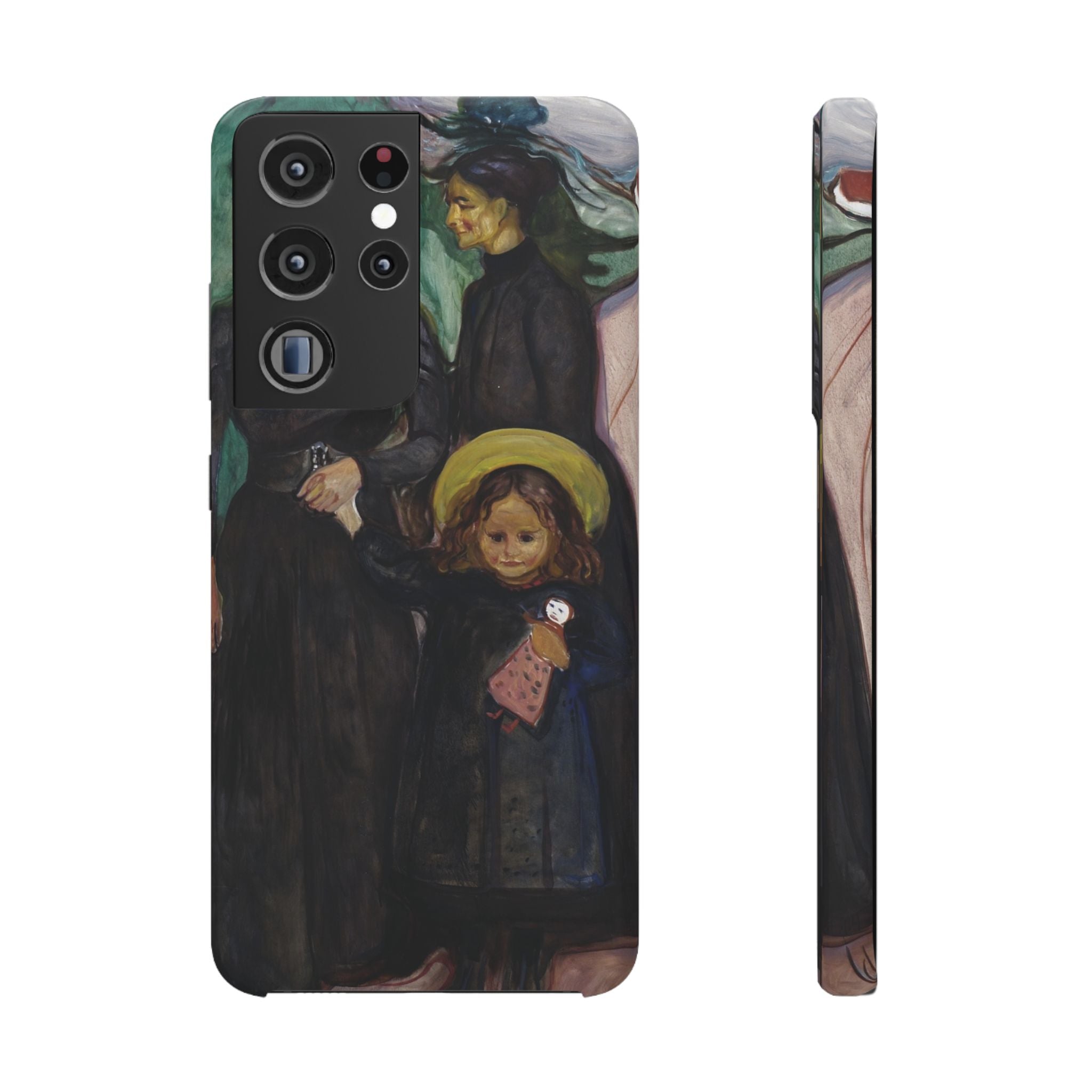 The Family by Edvard Munch - Samsung Slim Case