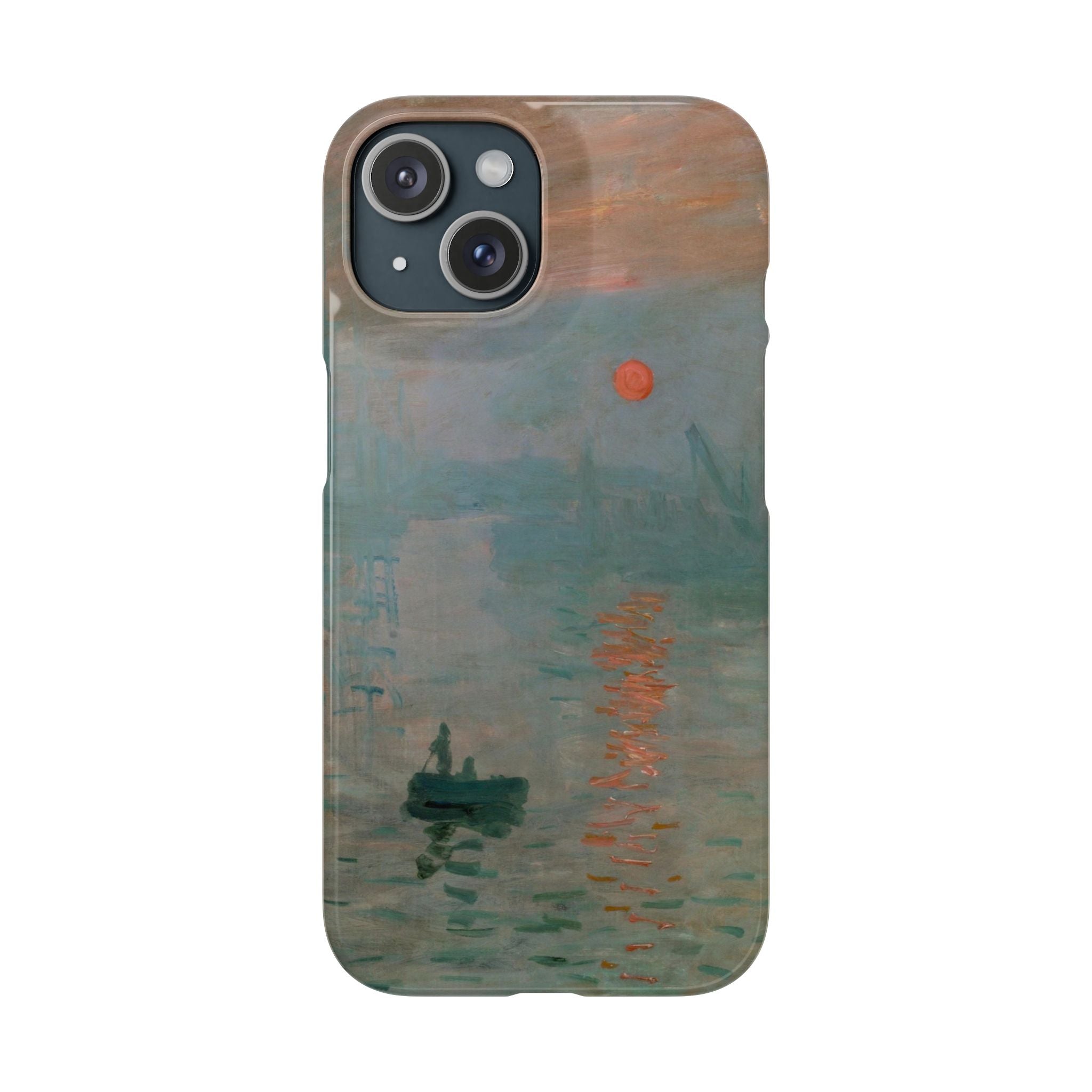 Impression, Sunrise by Claude Monet - iPhone Slim Case