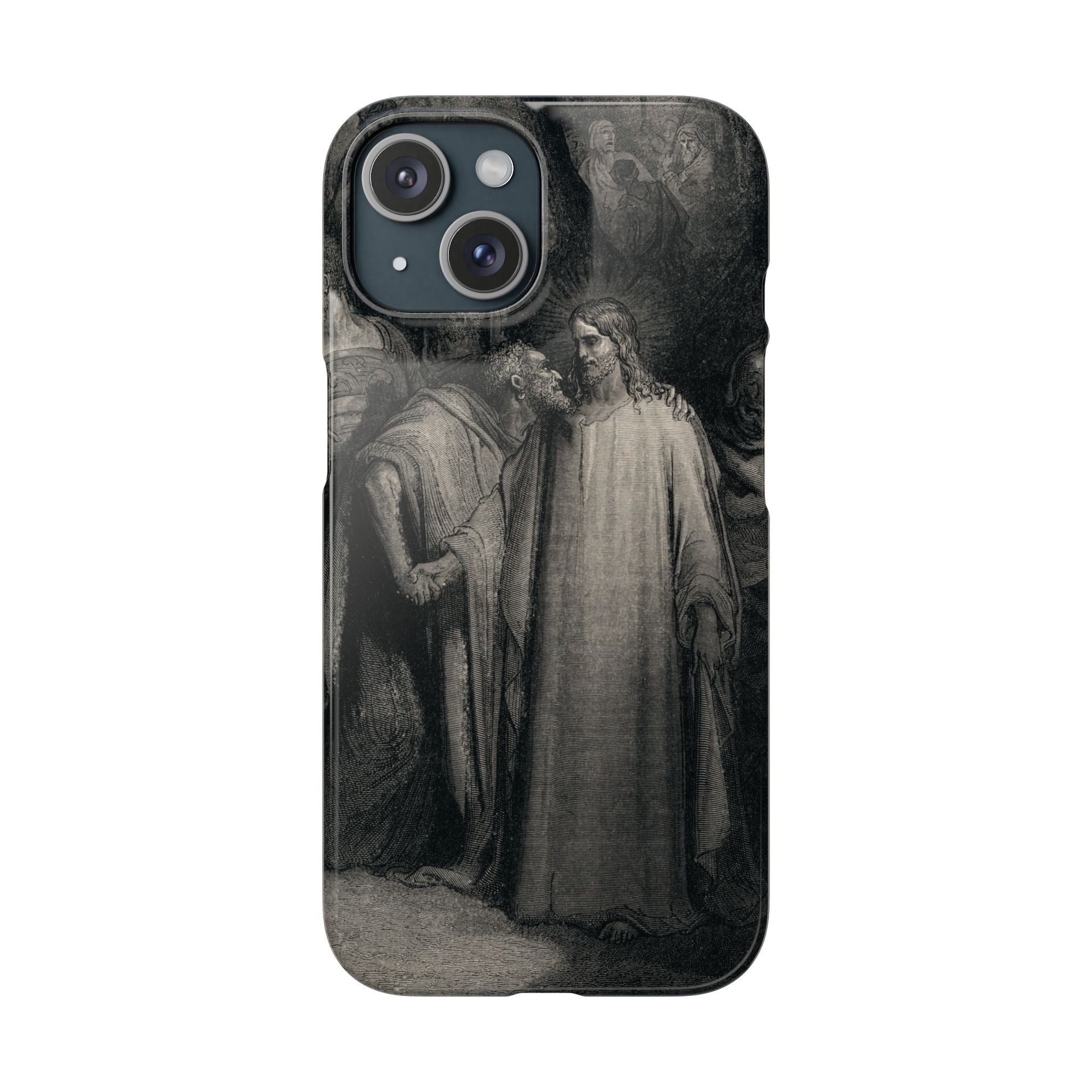 Plate CXLI “The Judas Kiss” by Gustave Doré - iPhone Slim Case
