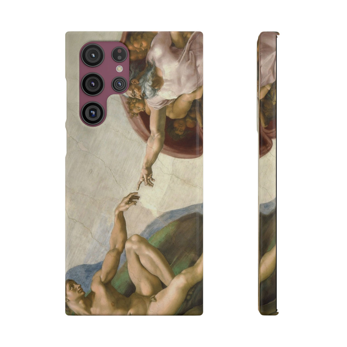 Creation of Adam by Michelangelo - Samsung Slim Case