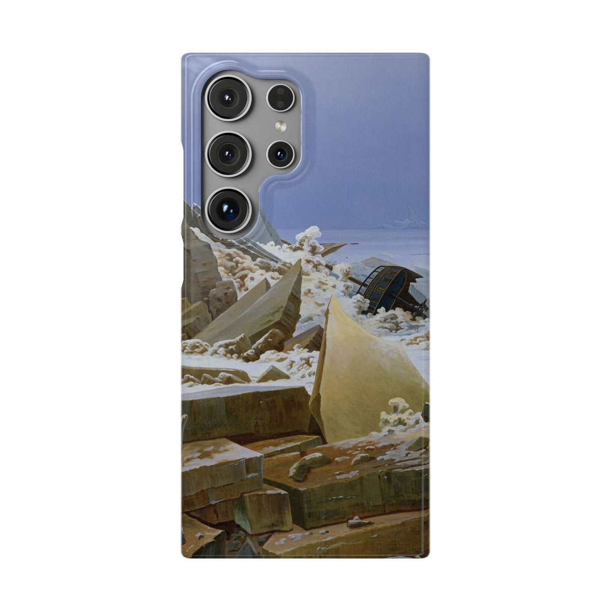 The Sea of Ice by Caspar David Friedrich - Samsung Slim Case