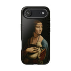 Lady with an Ermine by Leonardo da Vinci - iPhone Tough Case