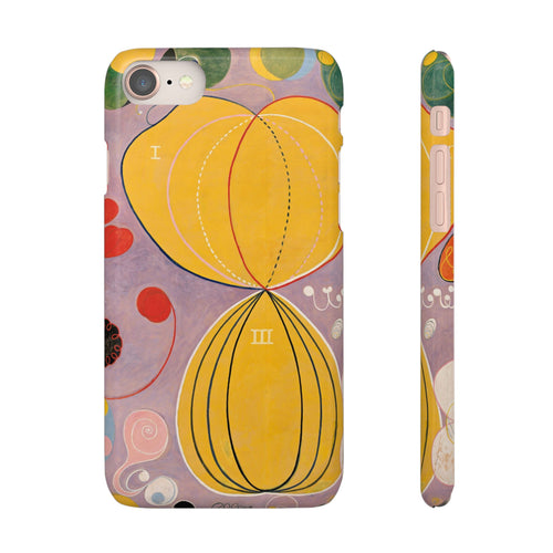The Ten Largest No. 7, Adulthood by Hilma af Klint - iPhone Slim Case