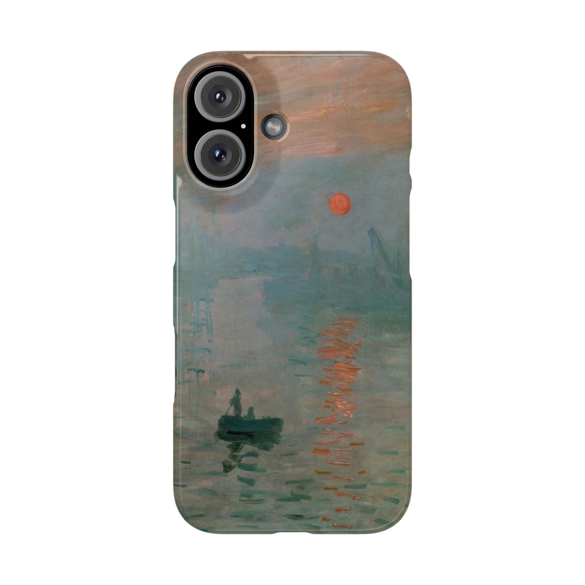 Impression, Sunrise by Claude Monet - iPhone Slim Case