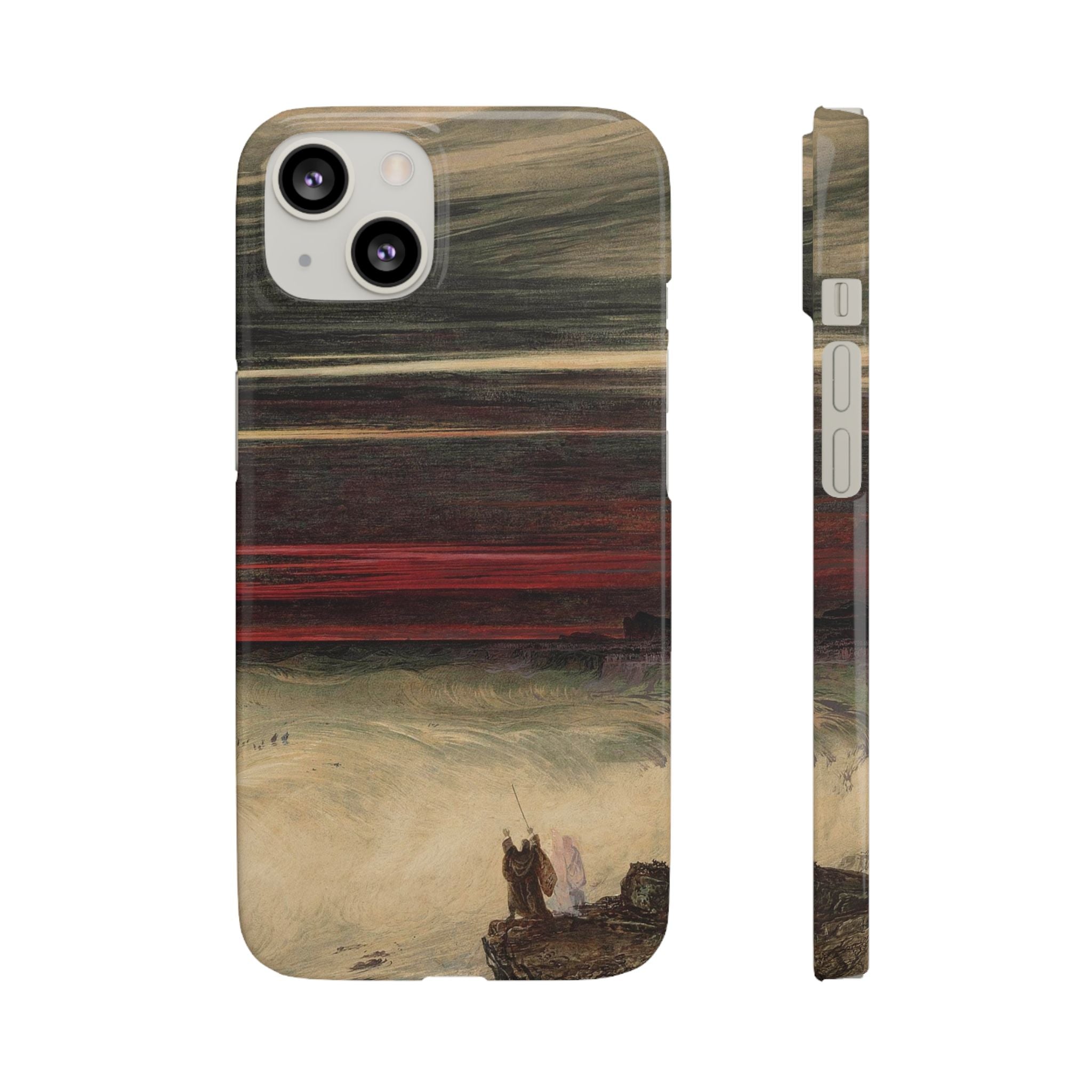 The Destruction of Pharaohs Host by John Martin - iPhone Slim Case