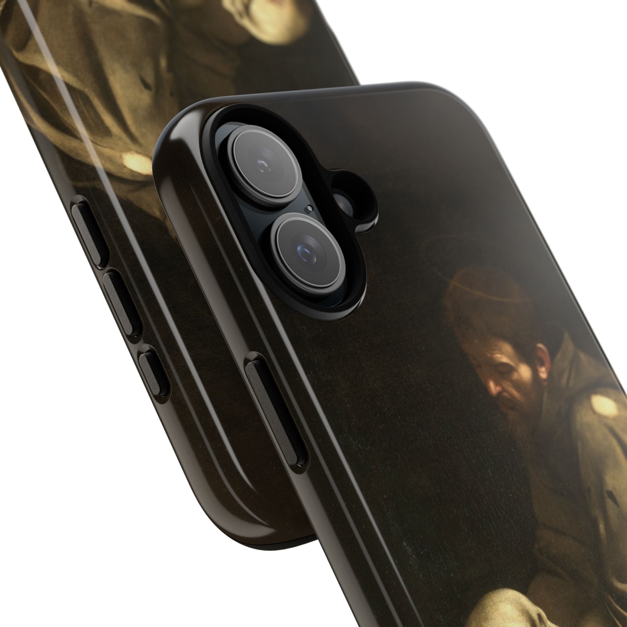 San Francesco in meditazione von Caravaggio – Robuste iPhone-Hülle