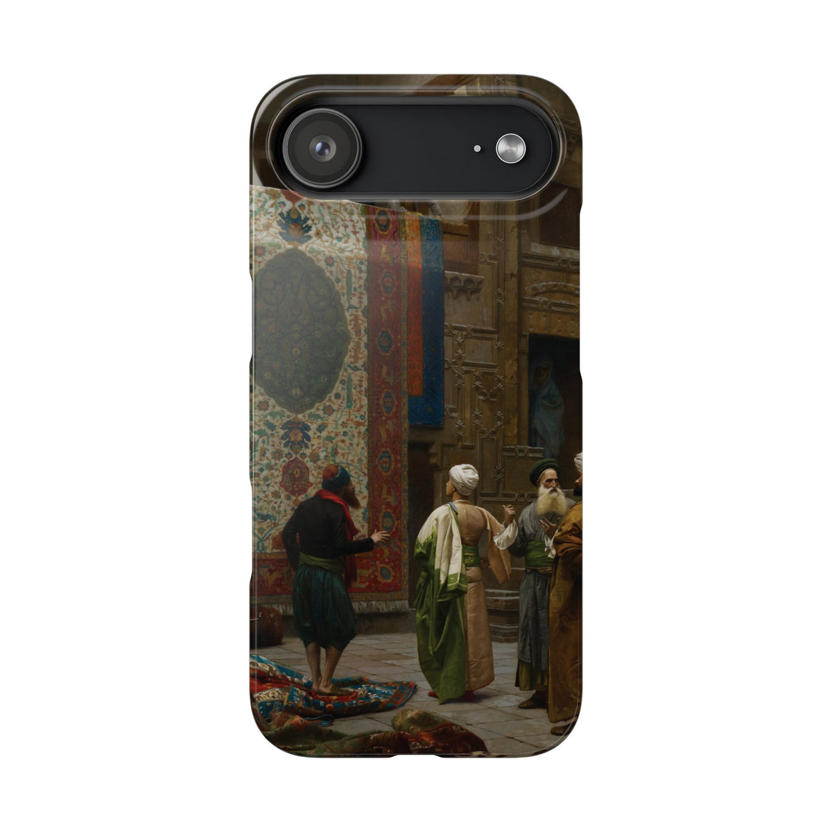 The Carpet Merchant by Jean-Leon Gerome - iPhone Slim Case