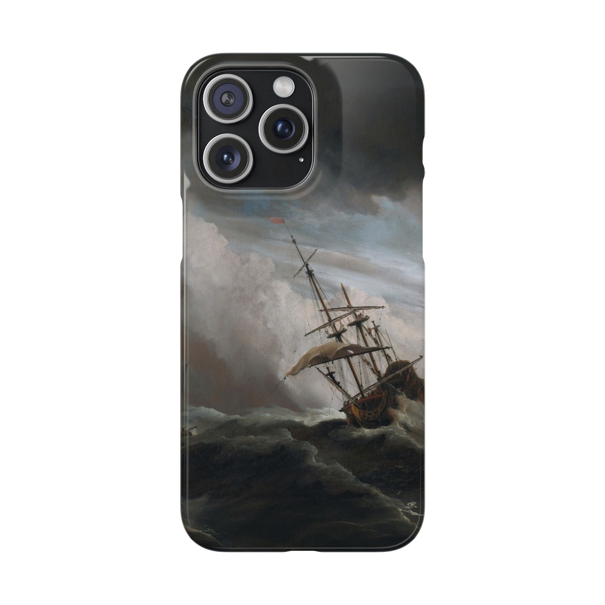 The Gust by Willem van de Velde - iPhone Slim Case
