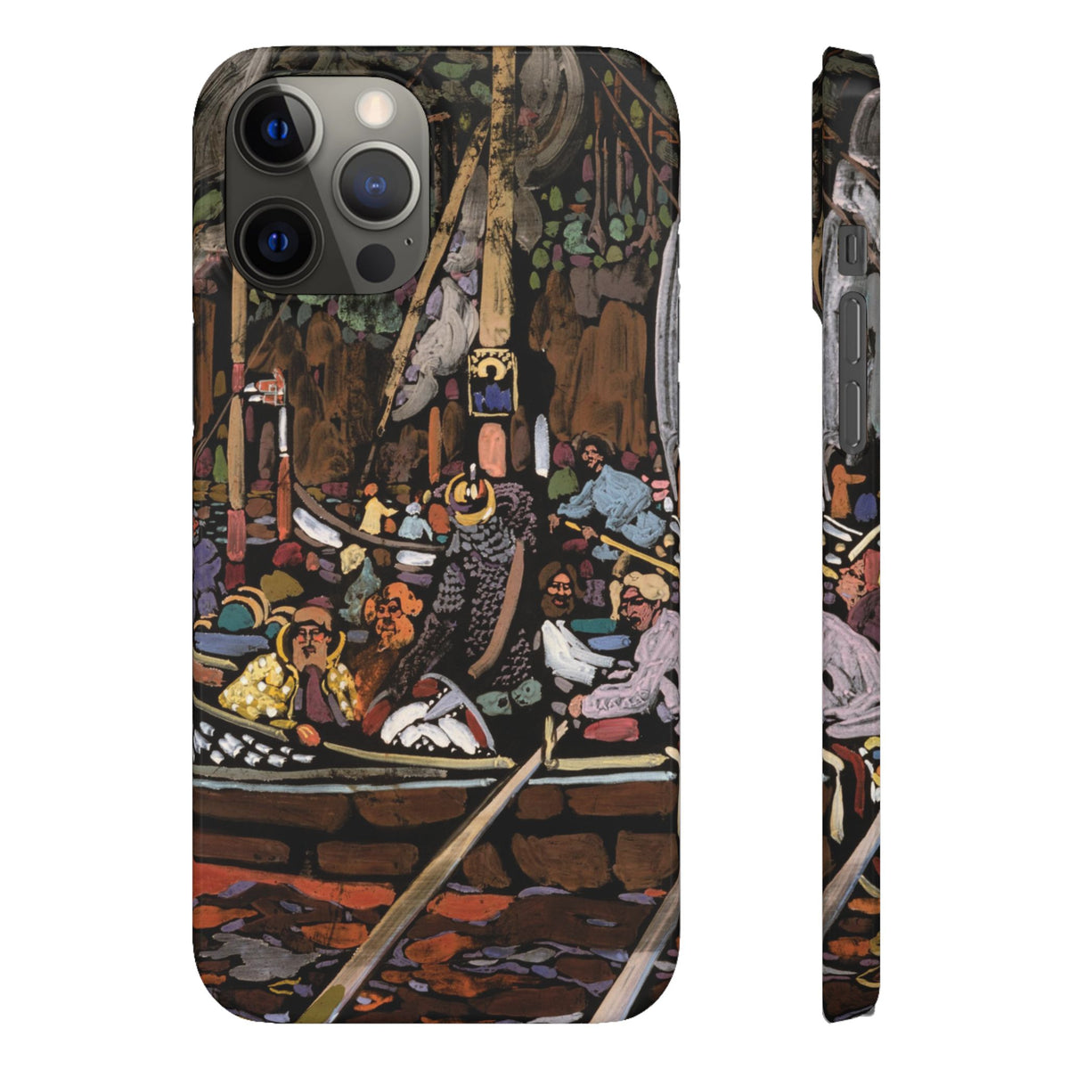 Lied (Chanson) by Vasily Kandinsky - iPhone Slim Case