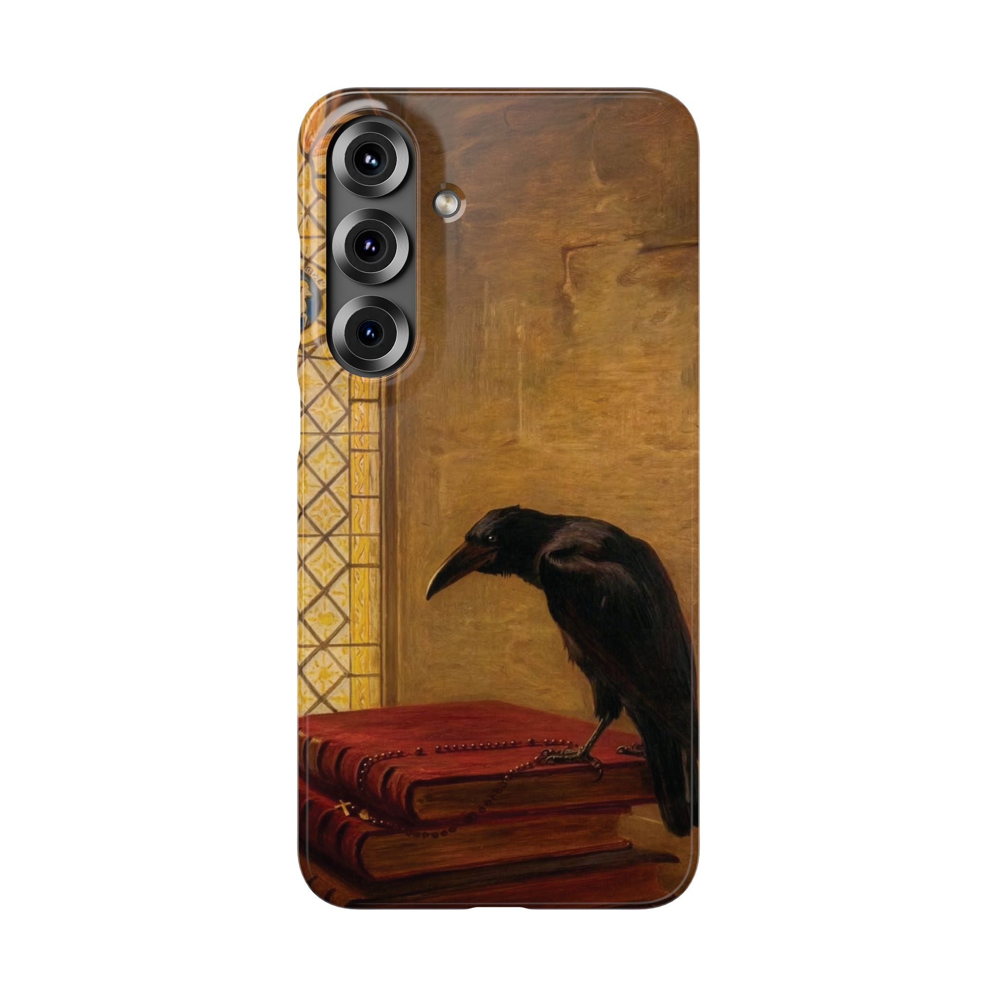 A Saint, from Jackdaw of Rheims by Briton Riviere - Samsung Slim Case