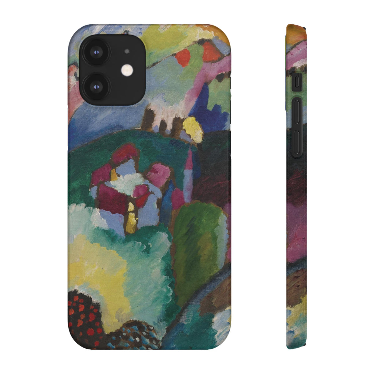 Landscape with Factory Chimney by Vasily Kandinsky - iPhone Slim Case