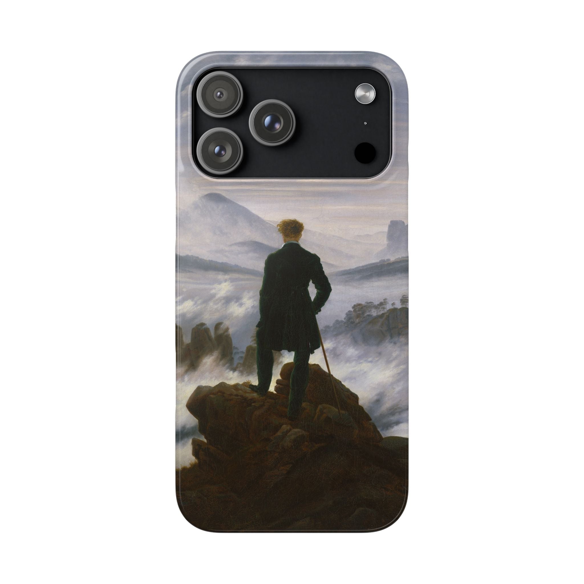 The Wanderer above the Sea of Fog by Caspar David Friedrich - iPhone Slim Case