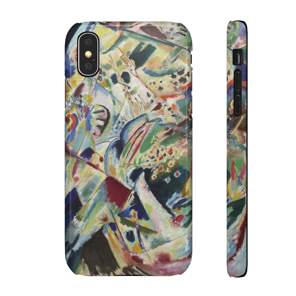Panel for Edwin R. Campbell No. 4 by Vasily Kandinsky - iPhone Slim Case