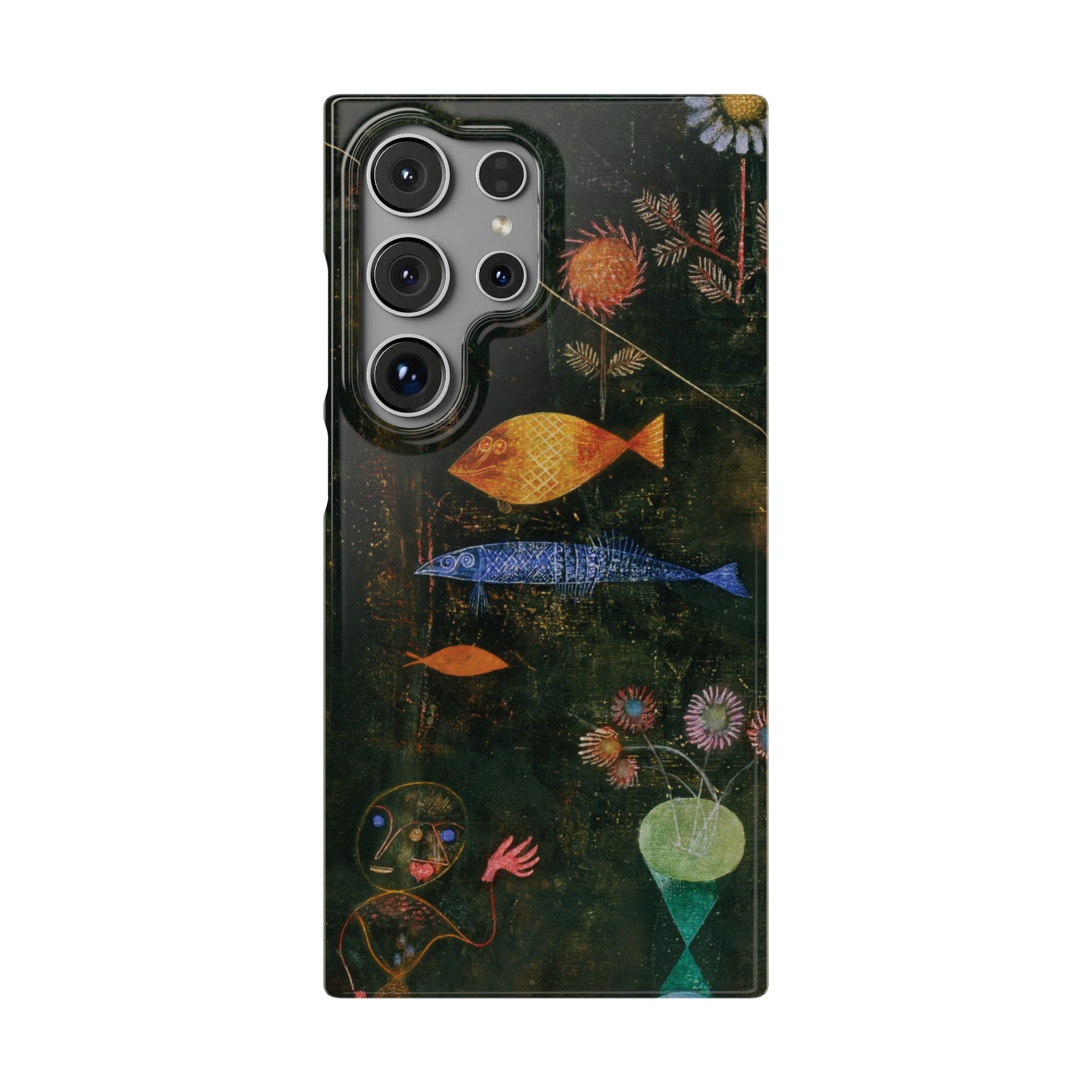 Fish Magic by Paul Klee - Samsung Slim Case