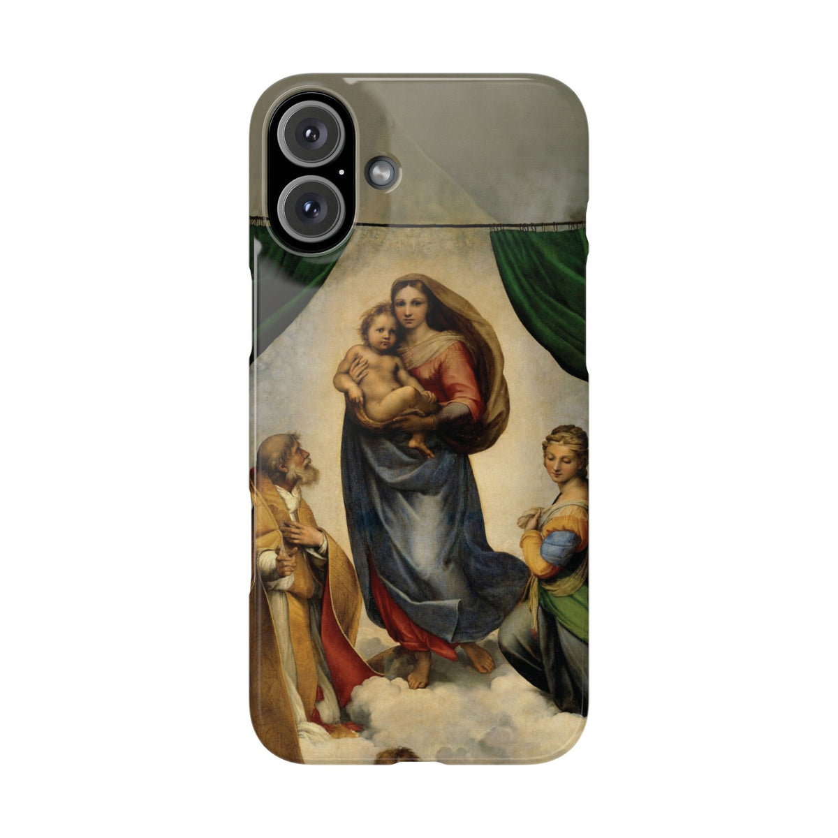 The Sistine Madonna by Raphael Sanzio - iPhone Slim Case