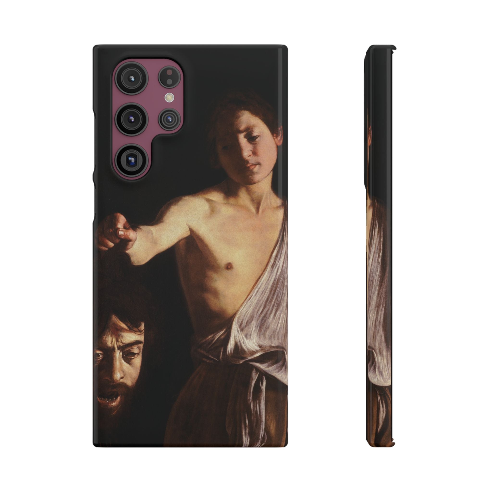 David with the Head of Goliath by Caravaggio - Samsung Slim Case
