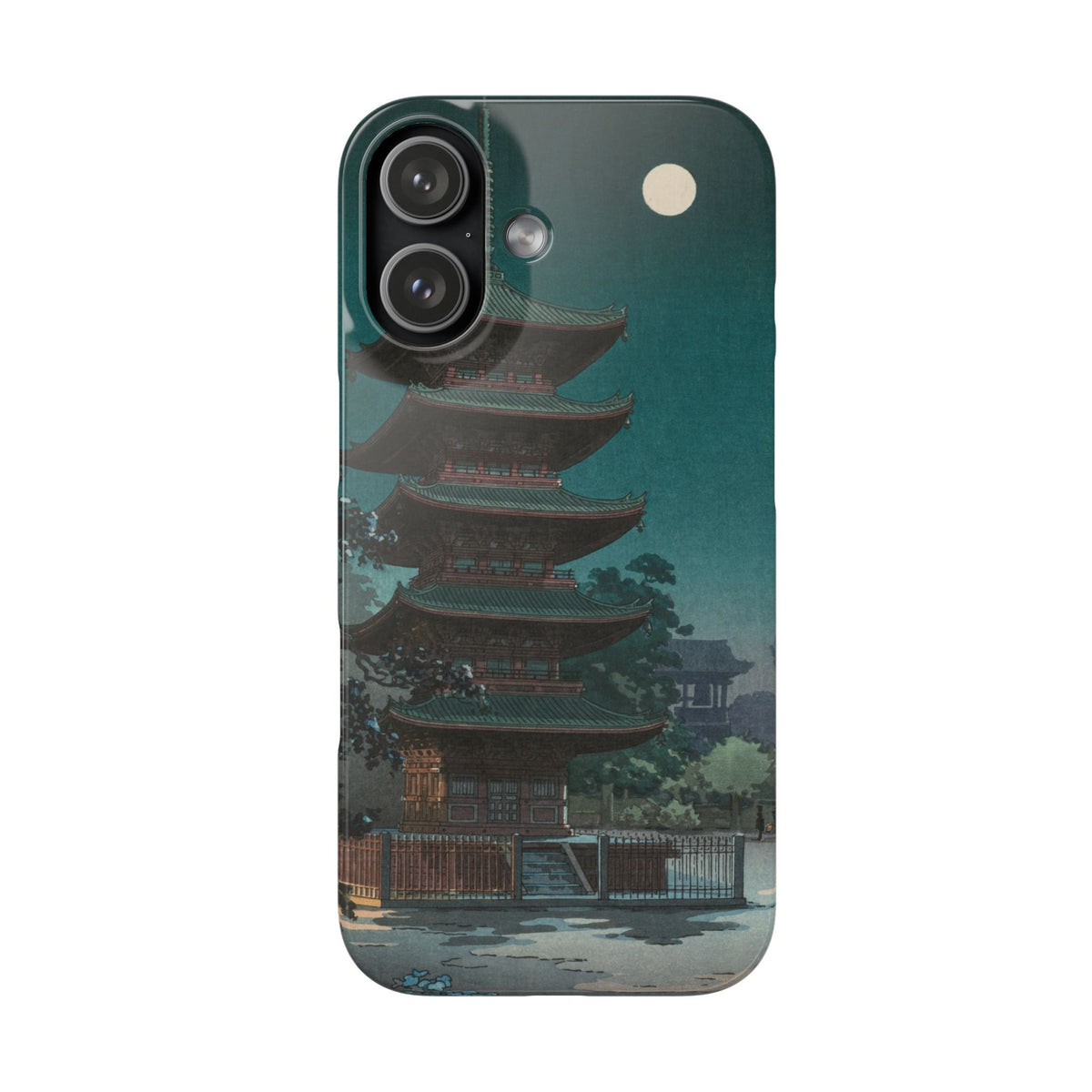 Asakusa Kinryuzan Temple by Tsuchiya Koitsu - iPhone Slim Case