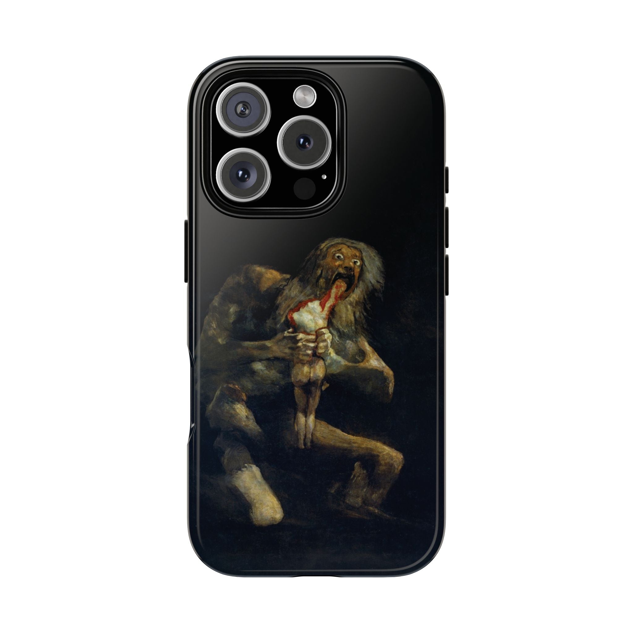 Saturn Devouring His Son by Goya - iPhone Tough Case