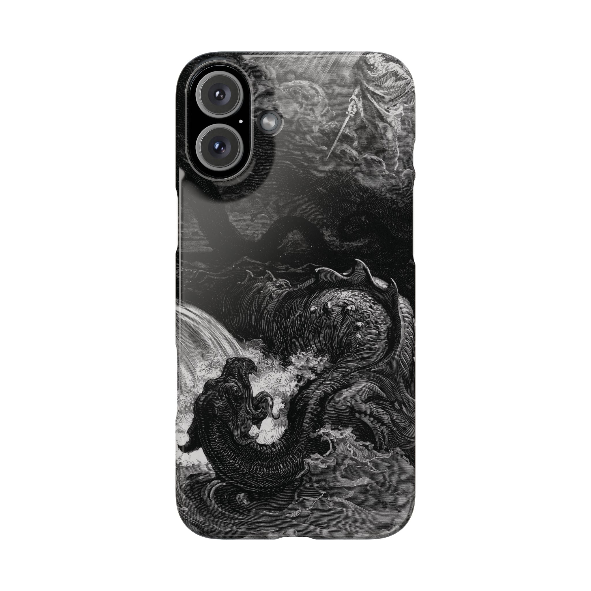 The Destruction of Leviathan by Gustave Doré - iPhone Slim Case