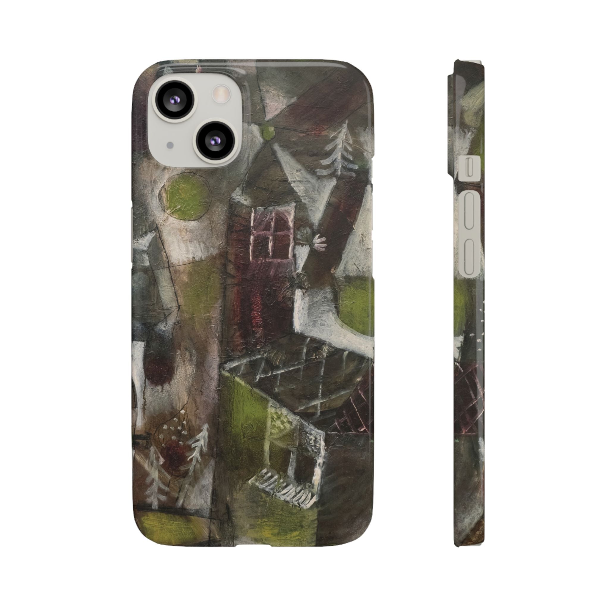 Swamp Legend by Paul Klee - iPhone Slim Case