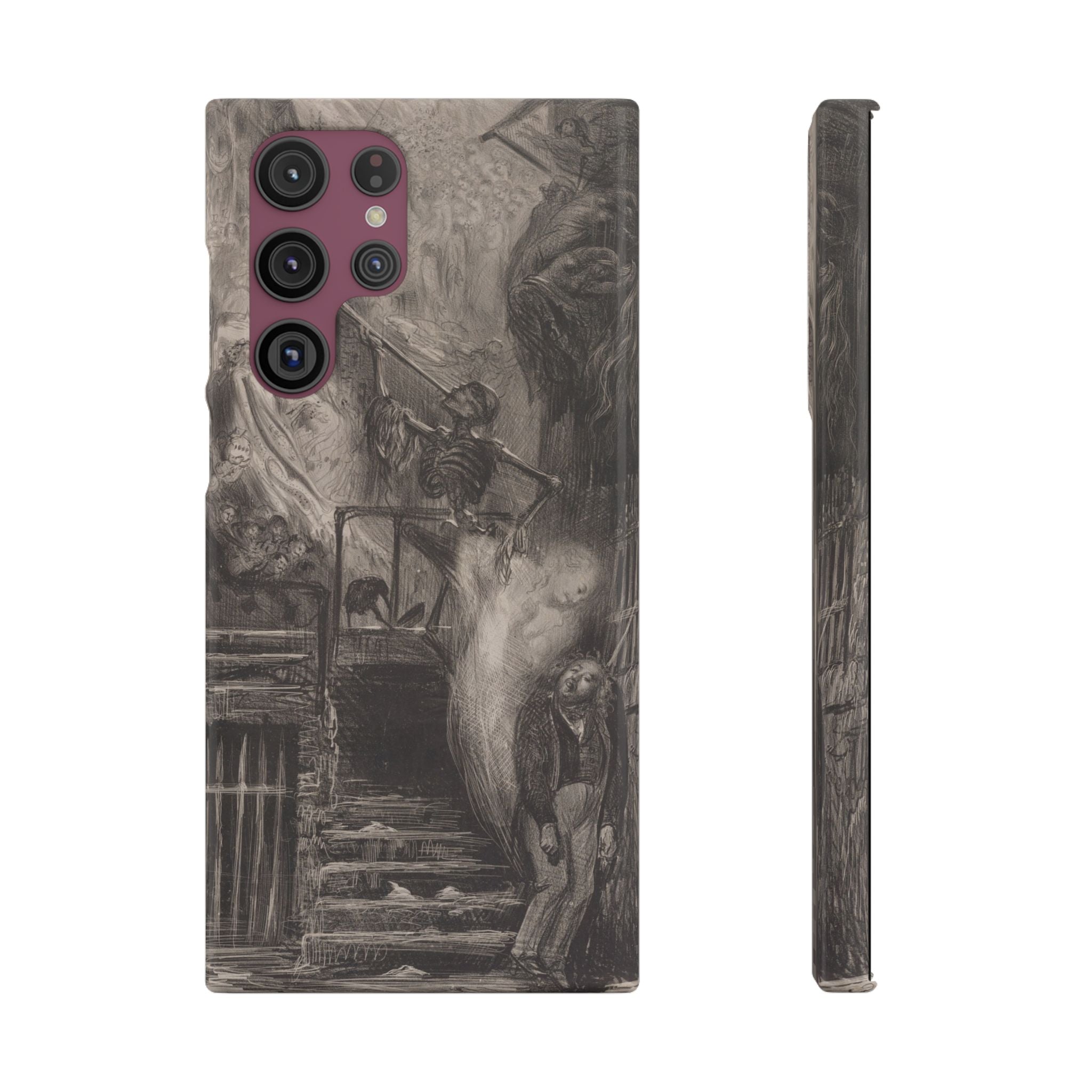 La Rue de la Vieille Lanterne by Gustave Doré - Samsung Slim Case