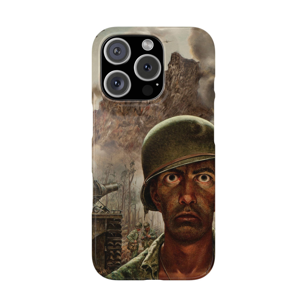 That 2,000 Yard Stare by Thomas Lea - iPhone Slim Case