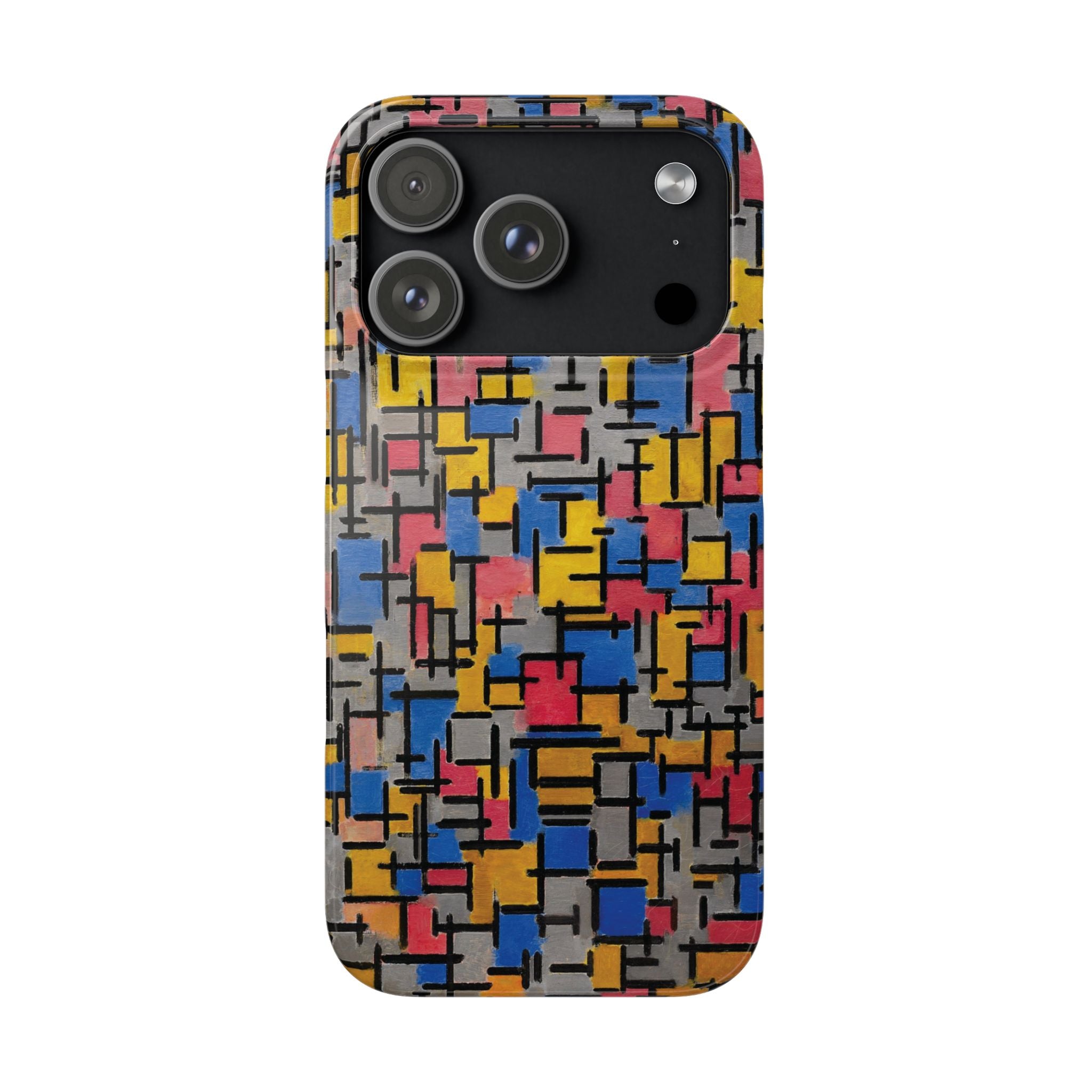 Composition by Piet Mondrian - iPhone Slim Case