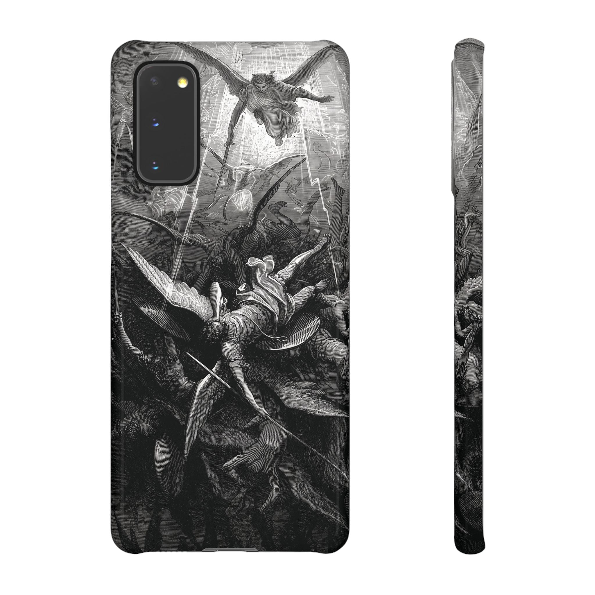 Paradise Lost |The Battle in Heaven by Gustave Doré - Samsung Slim Case