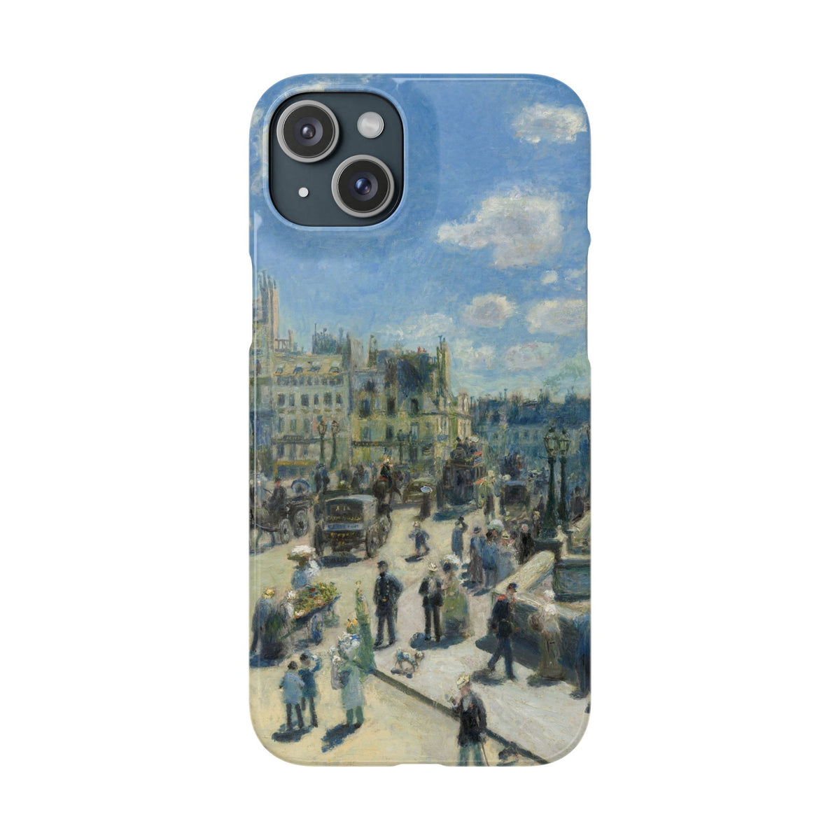 Pont Neuf Paris by Pierre Auguste Renoir - iPhone Slim Case