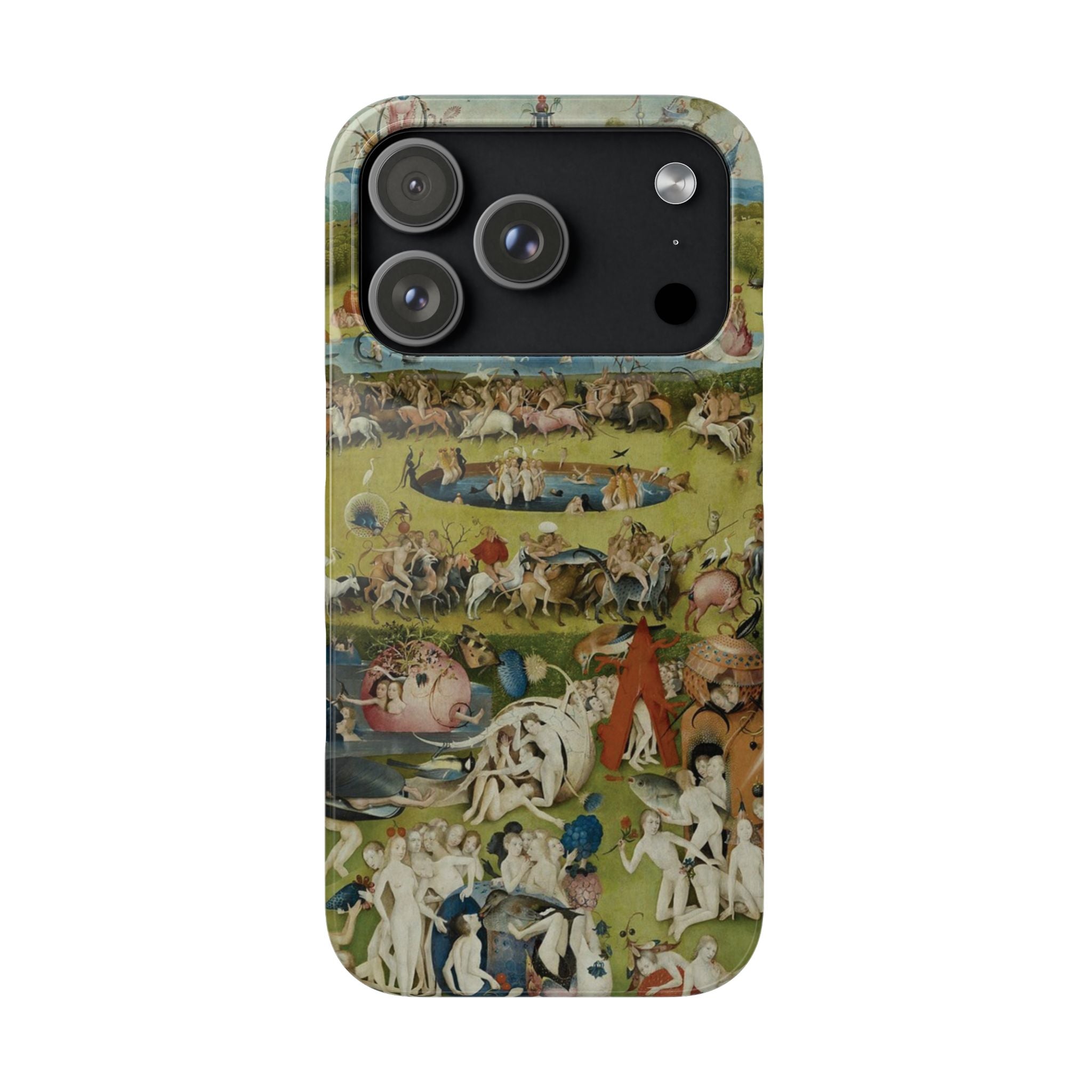 The Garden of Earthly Delights by Hieronymus Bosch - iPhone Slim Case