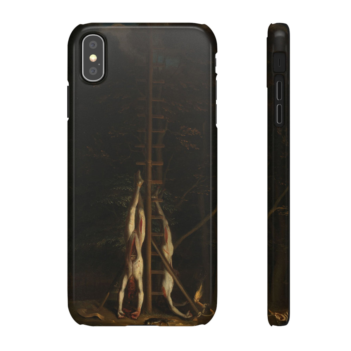 The Corpses of the De Witt Brothers by Jan de Baen - iPhone Slim Case