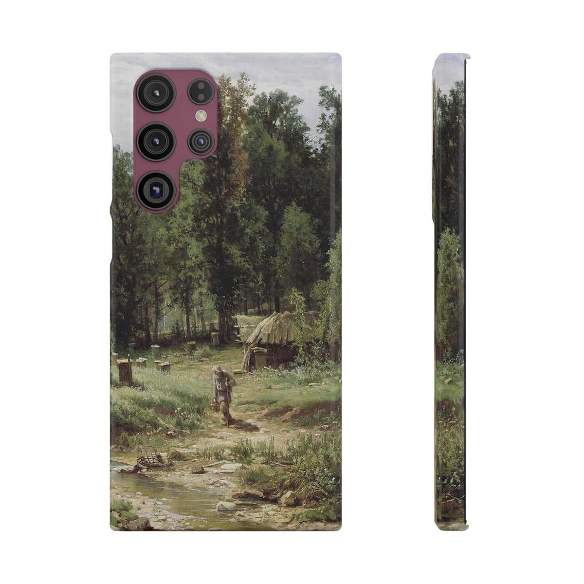 An Apiary in the Forest by Ivan Ivanovich Shishkin - Samsung Slim Case