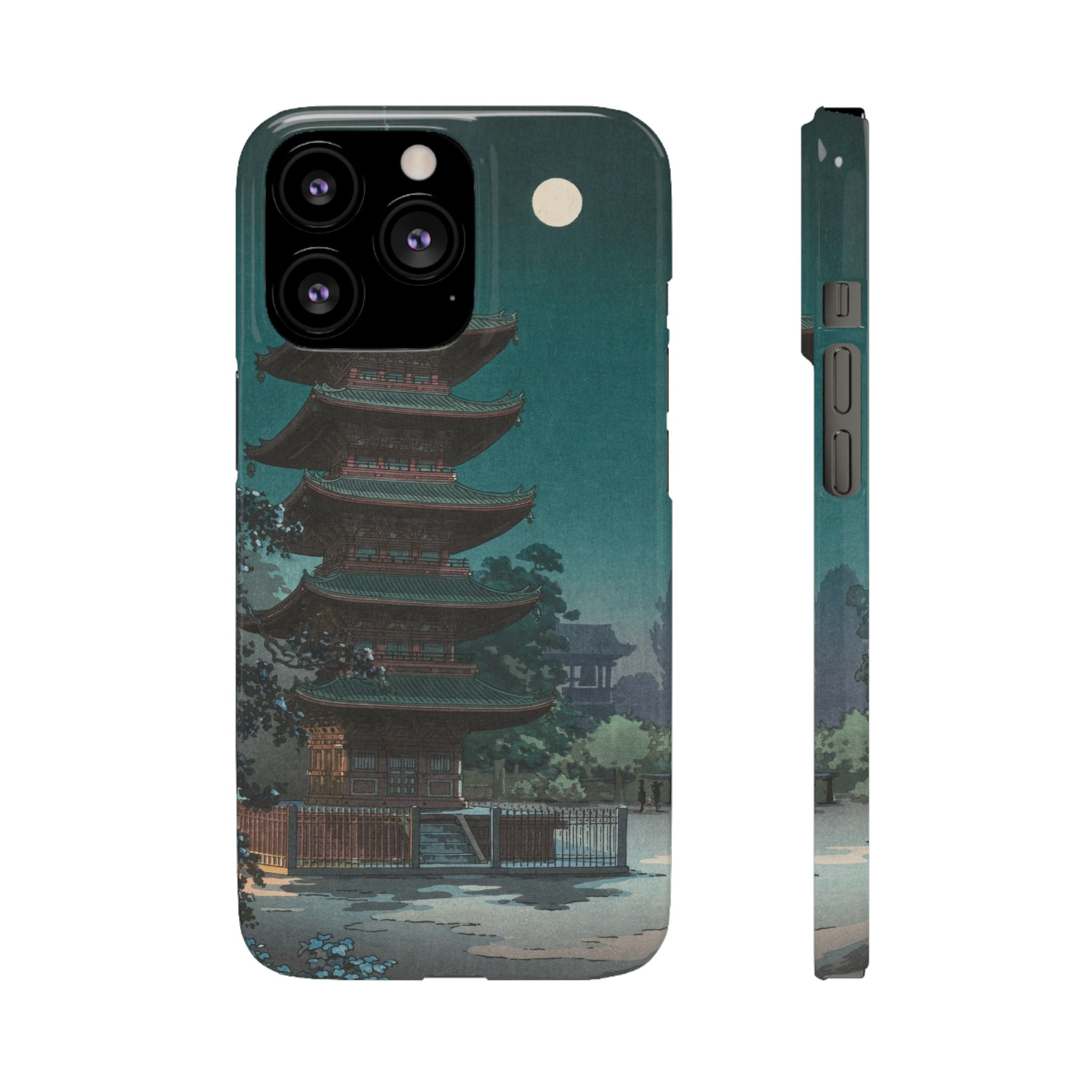 Asakusa Kinryuzan Temple by Tsuchiya Koitsu - iPhone Slim Case
