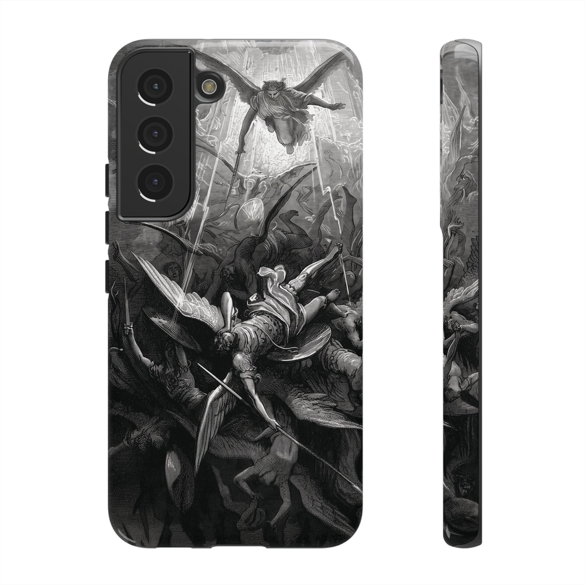 Paradise Lost | The Battle in Heaven by Gustave Doré - Samsung Tough Case