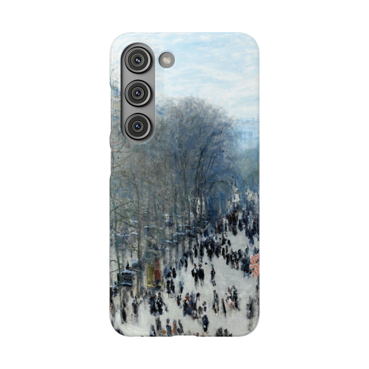 Boulevard des Capucines by Claude Monet - Samsung Slim Case