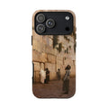 Le Mur des Lamentations by Jean-Leon Gerome - iPhone Tough Case