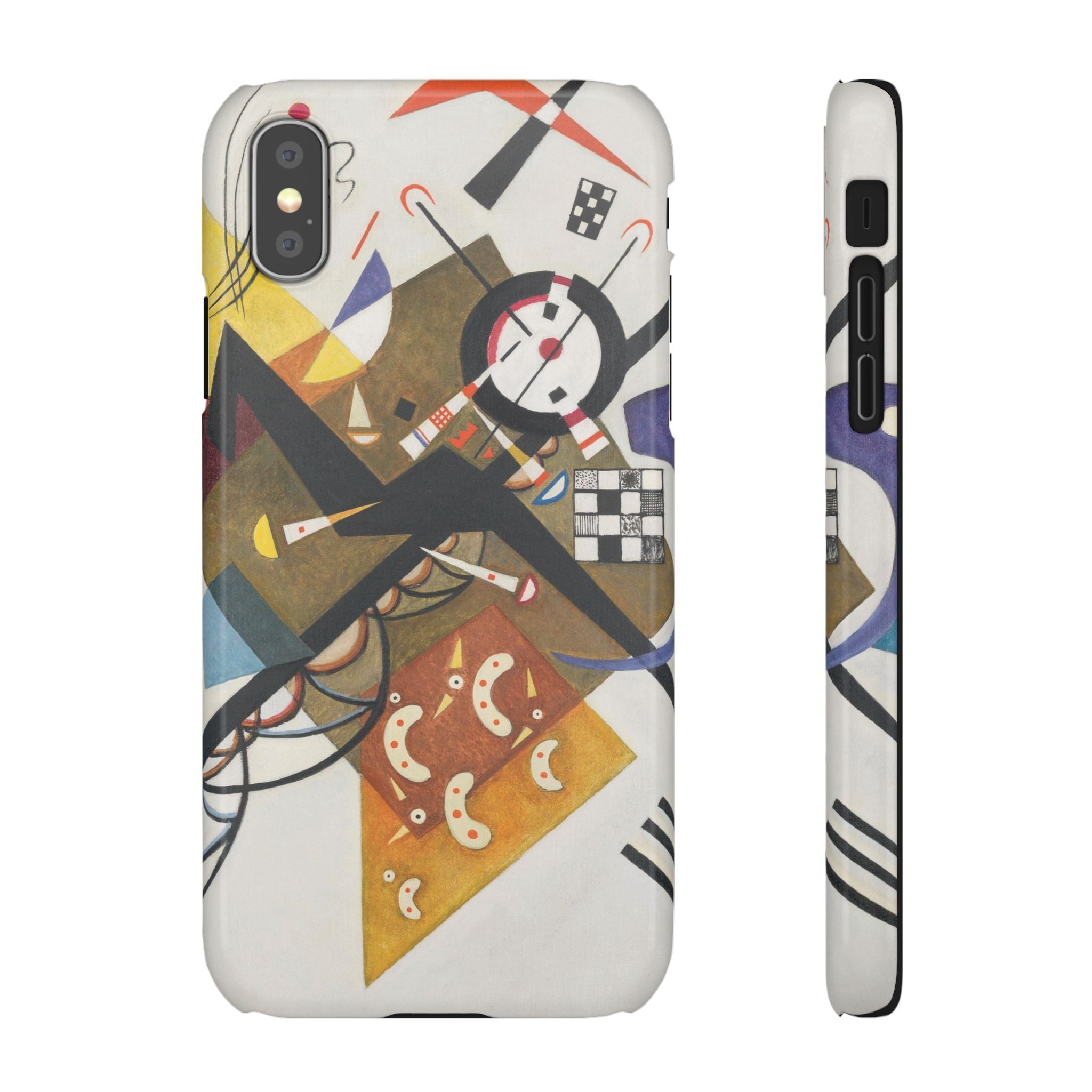 On White II by Vasily Kandinsky - iPhone Slim Case