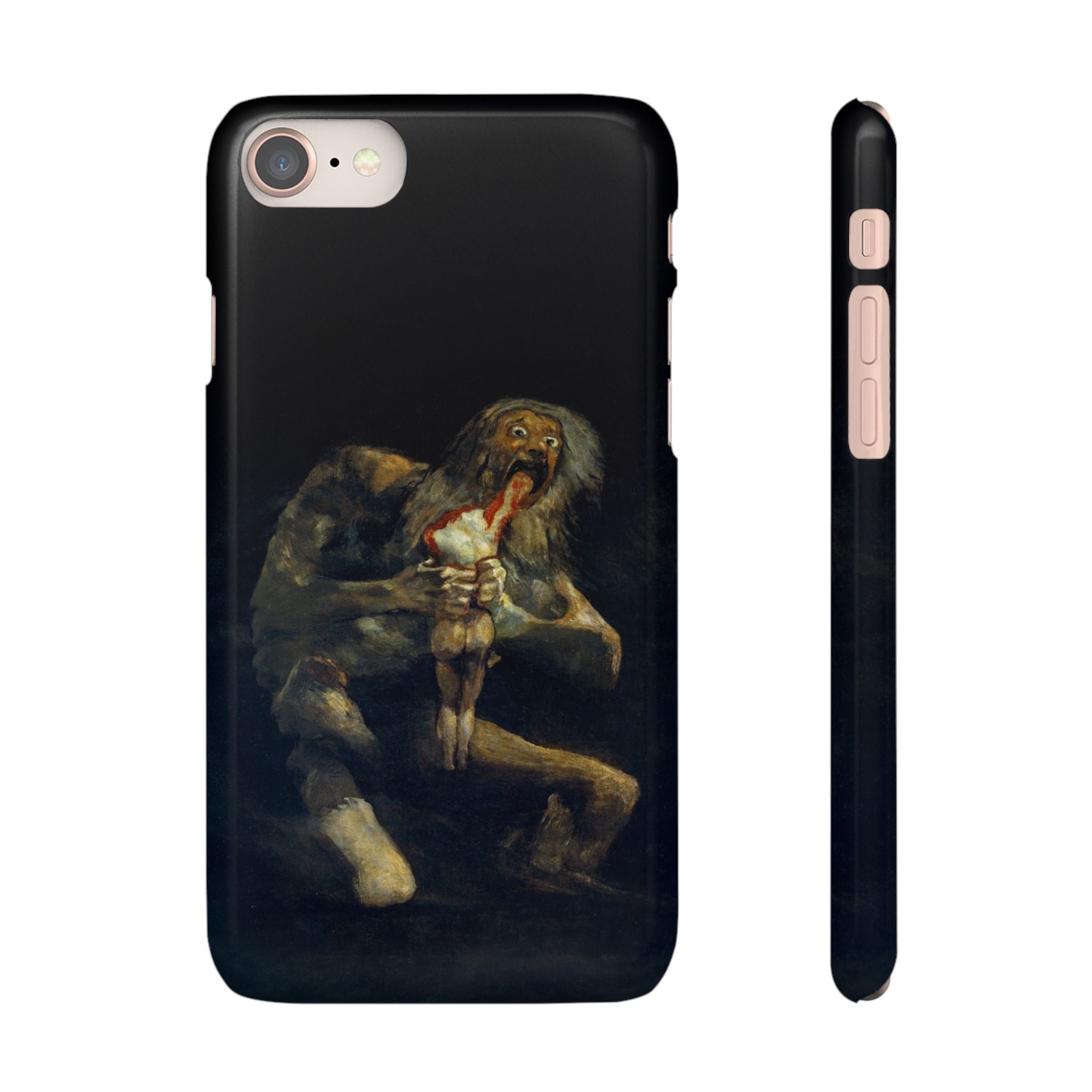 Saturn Devouring His Son by Goya - iPhone Slim Case