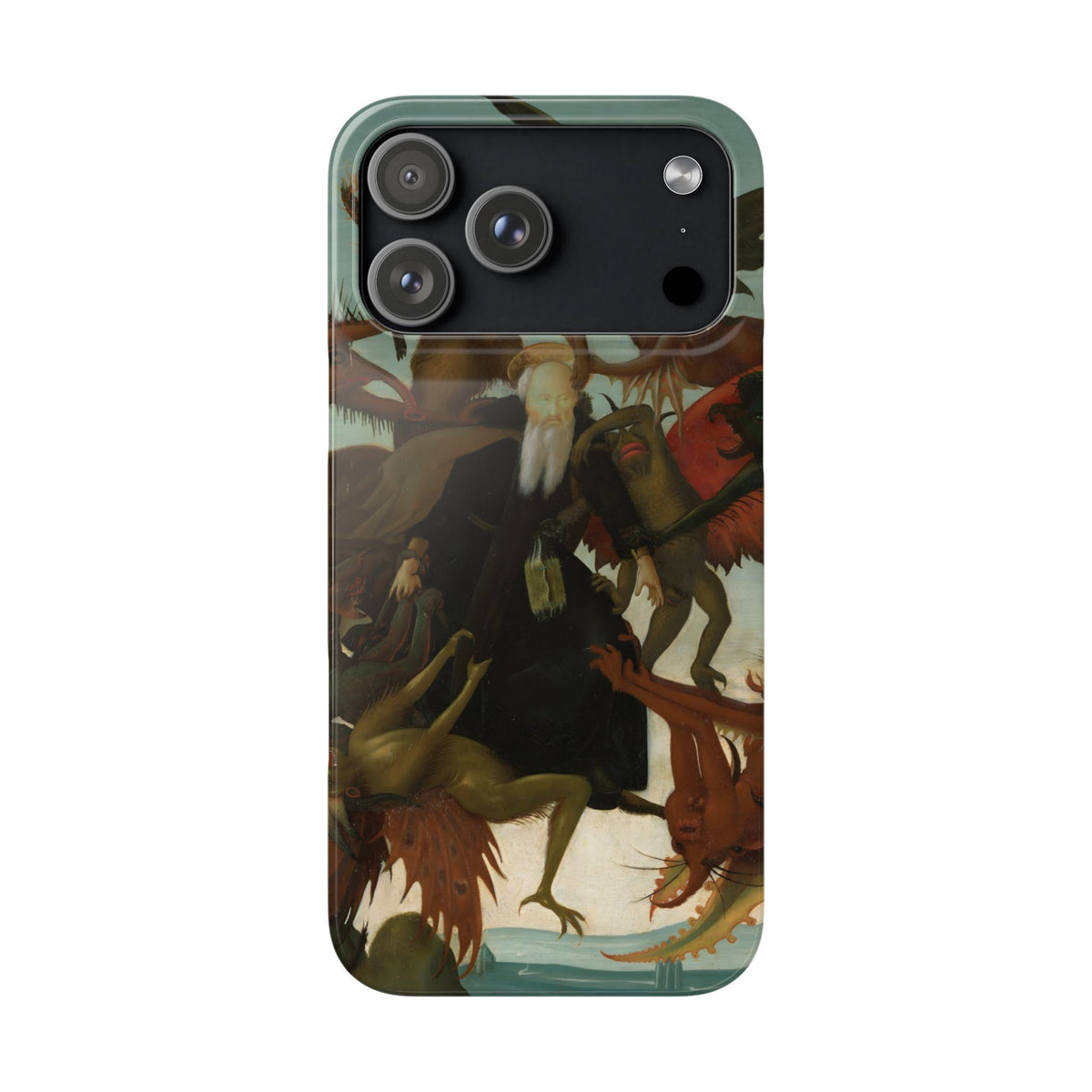 The Torment of Saint Anthony by Michelangelo - iPhone Slim Case