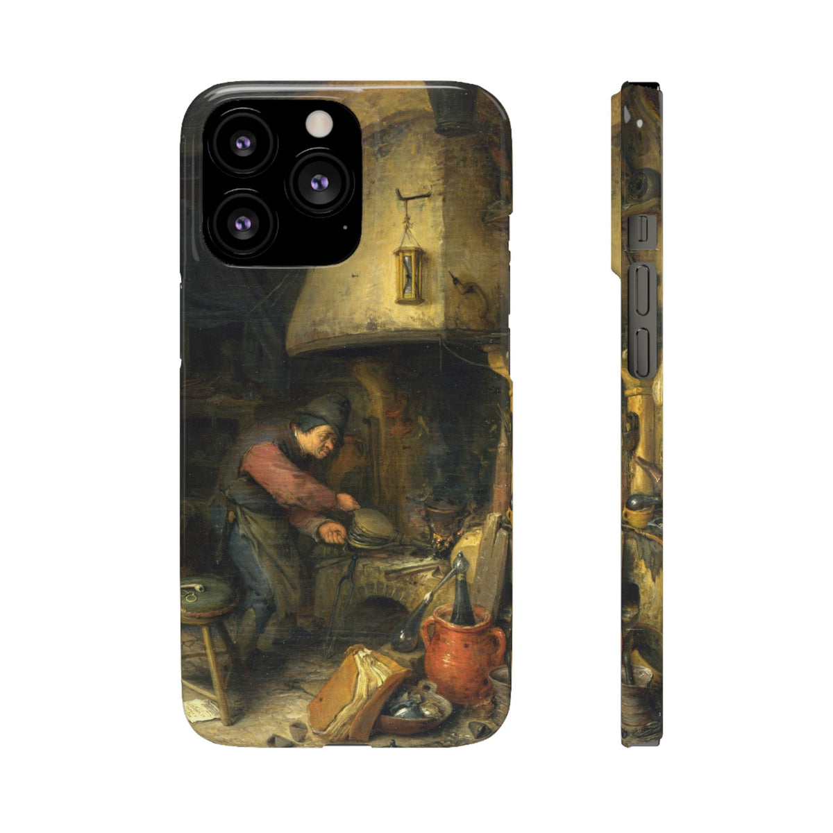 The Alchemist by Adriaen van Ostade - iPhone Slim Case