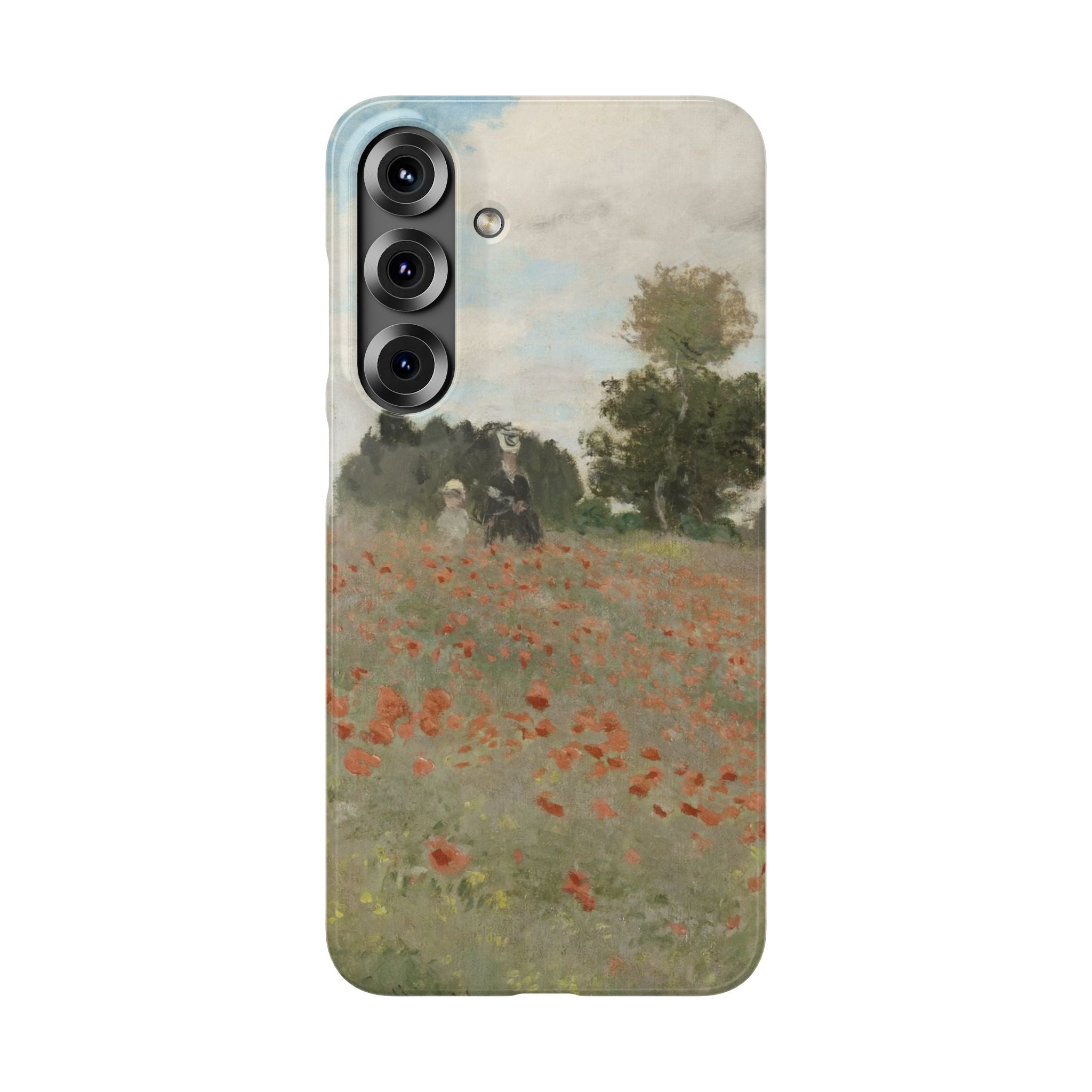 The Poppy Field by Claude Monet - Samsung Slim Case