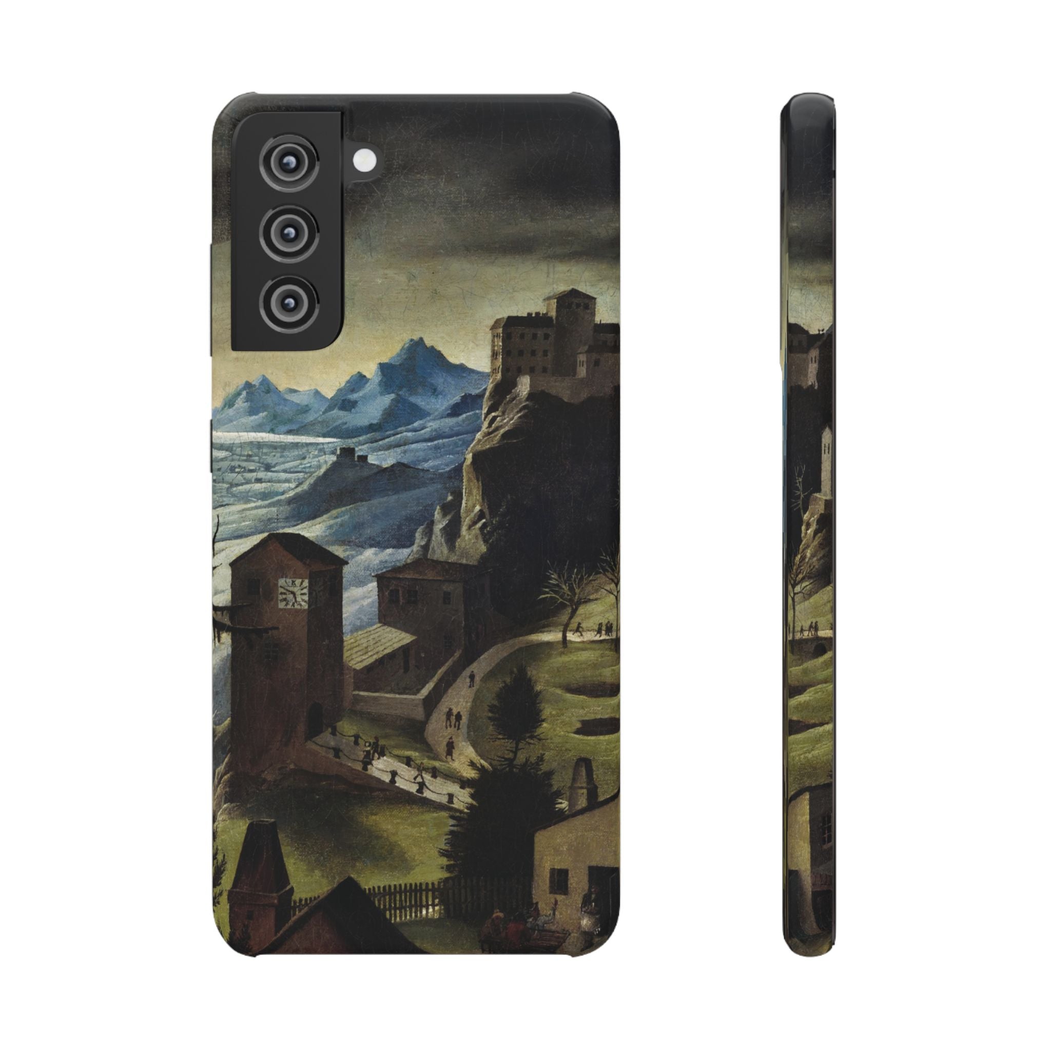 Landschaft mit Burg by Franz Sedlacek - Samsung Slim Case