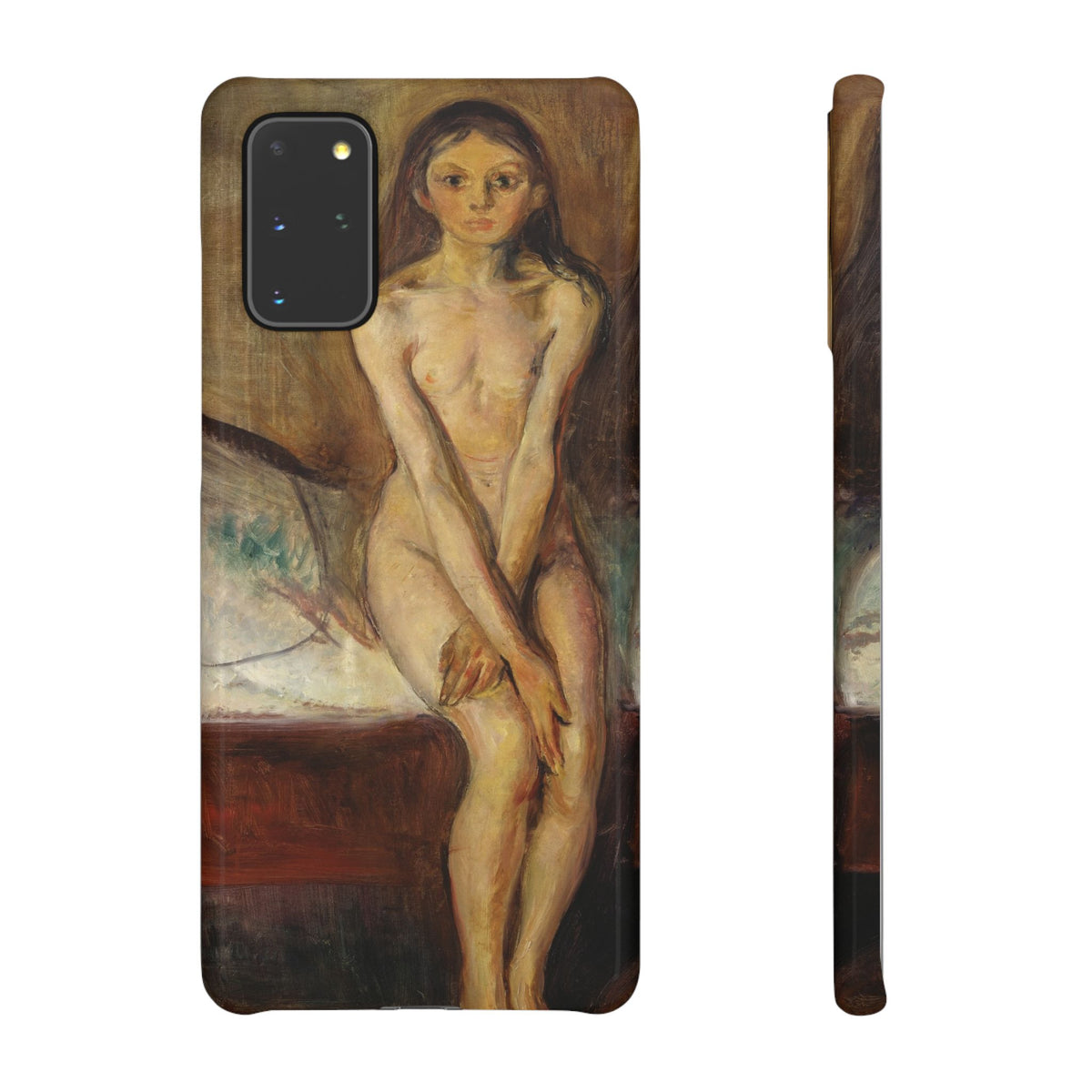 Puberty by Edvard Munch - Samsung Slim Case