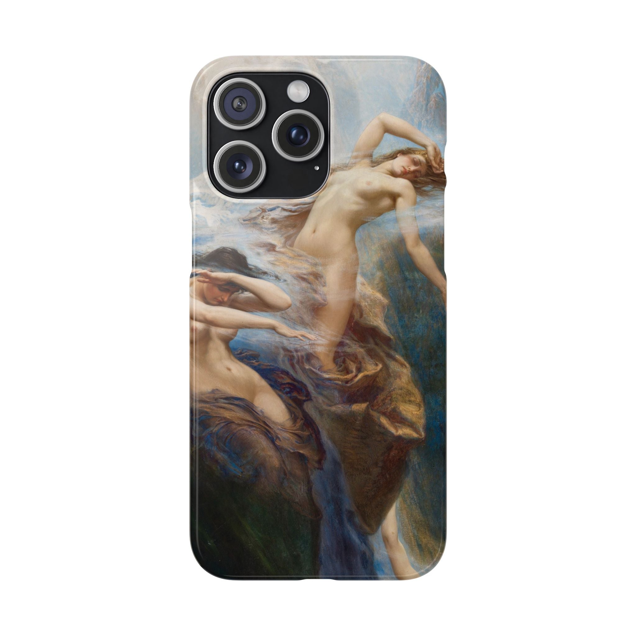 The Mountain Mists by Herbert James Draper - iPhone Slim Case