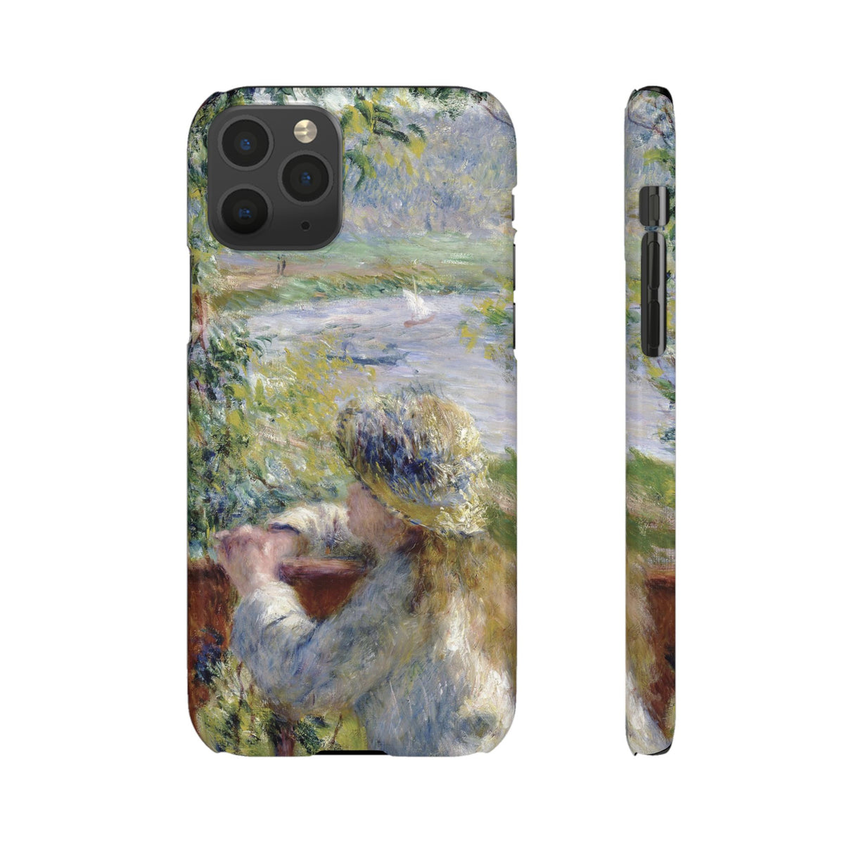 By the Water by Pierre Auguste Renoir - iPhone Slim Case