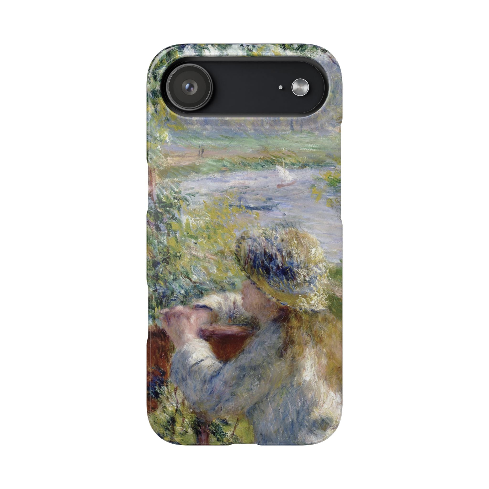 By the Water by Pierre Auguste Renoir - iPhone Slim Case